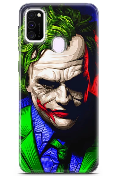 Samsung Galaxy M21 Uyumlu Kılıf Opus 22 Joker Tablo Kap Sky