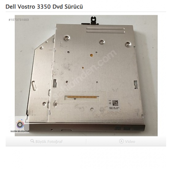 Dell Vostro 3350 Dvd Sürücü