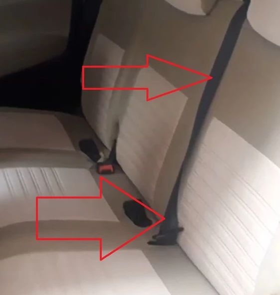 FİAT DOBLO ARKA KOLTUK EMMİYEET KEMERİ - 2