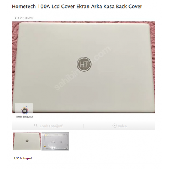 Hometech 100A Lcd Cover Ekran kasası