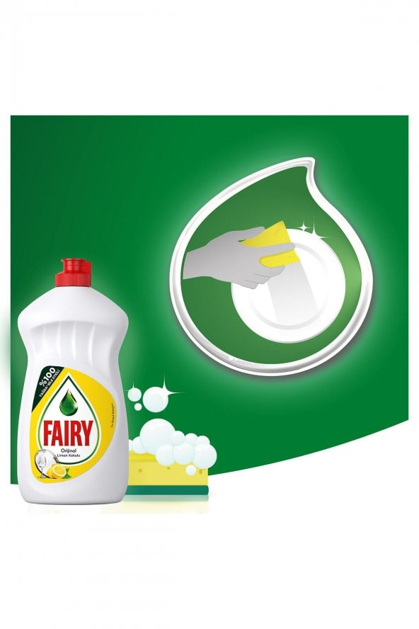 Fairy Limon Sıvı Bulaşık Deterjanı 400 ml - 4