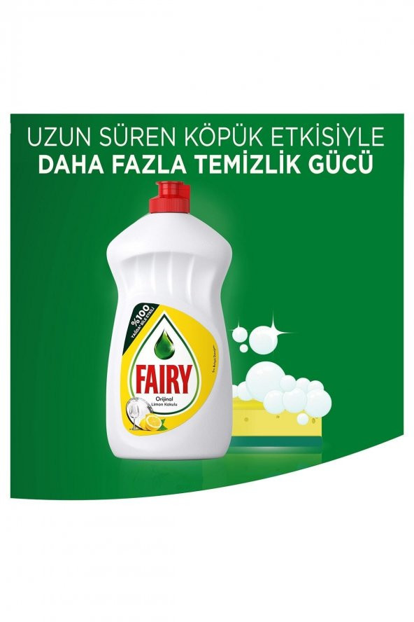 Fairy Limon Sıvı Bulaşık Deterjanı 400 ml - 5