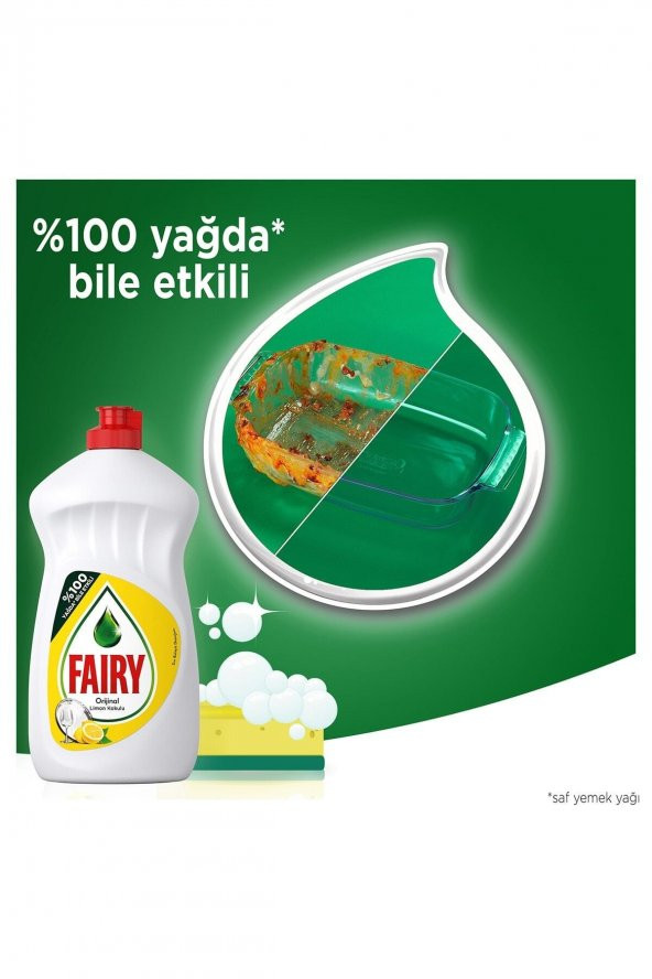 Fairy Limon Sıvı Bulaşık Deterjanı 400 ml - 6