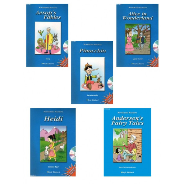 İngilizce Hikaye Seti Level-1 (Karekodlu 5 Kitap) - 2