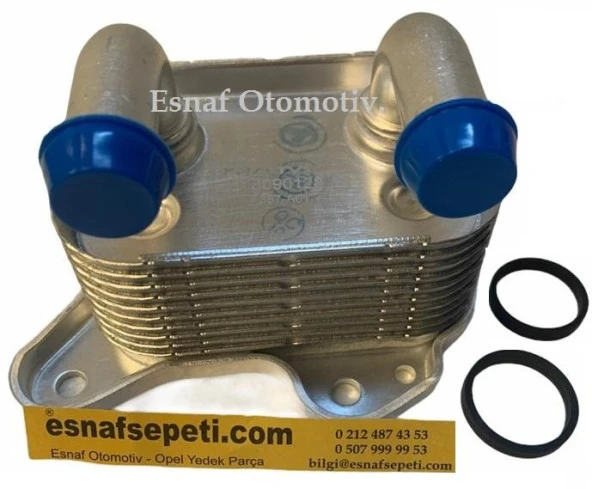 Opel Combo C 1.7 Dizel Motor Yağ Soğutucu Radyatörü, 650616,344640 ürün görseli 1
