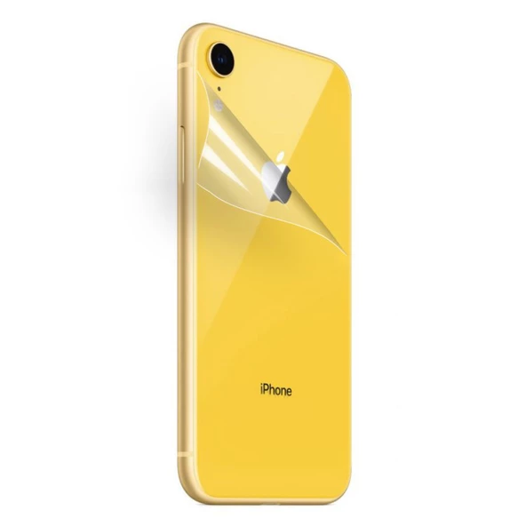 Bufalo iPhone XR ARKA GÖVDE Koruyucu FlexiGlass Nano