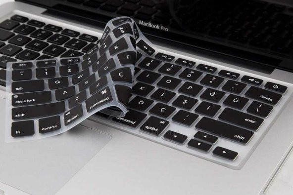 Apple Macbook 15.4' Pro Retina Zore Klavye Koruyucu Silikon Ped Lyon Tech
