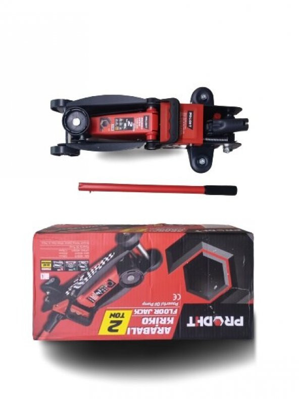 Prodht 2 Ton Kapasiteli Arabalı Kriko D12002002