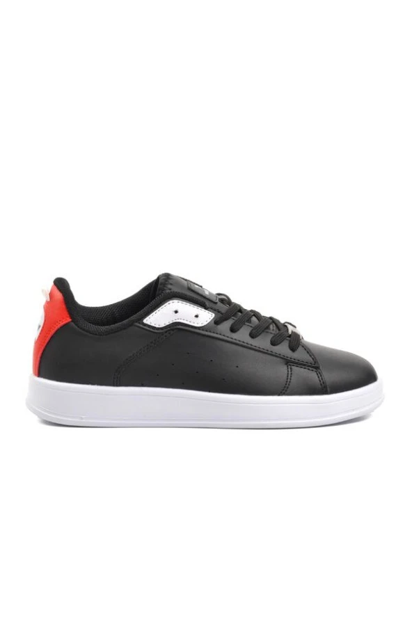 Walkway Siyah Beyaz Kırmızı Unisex Sneaker