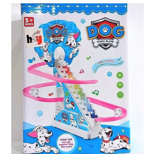 DZC KUZENLER AVM DÖN DOLAŞ KÖPEK PAW PATROL AKTİVİTE IŞIKLI SESLİ AKTİVİTE OYUNCAK - 2