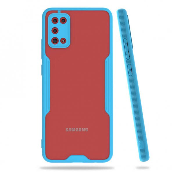 Samsung Galaxy A02S Kılıf Zore Parfe Kapak Kılıf - 4