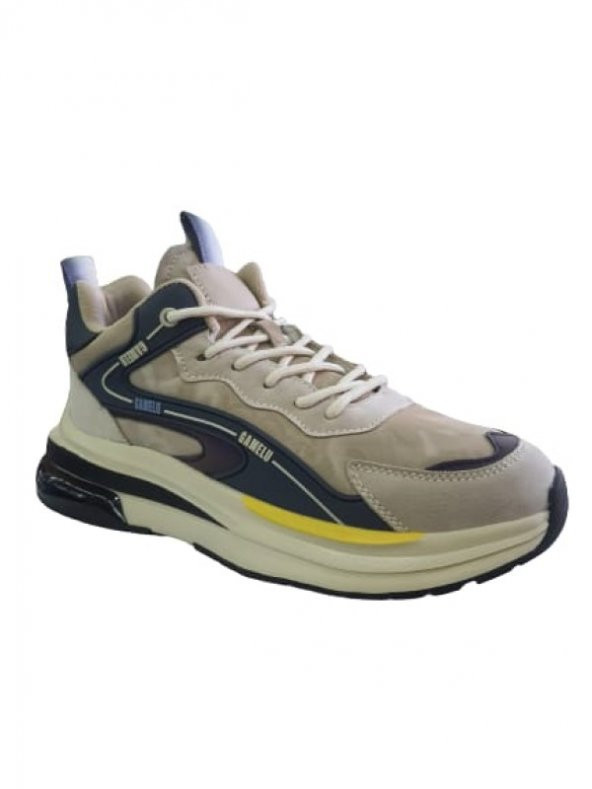 Gamelu 23Km Went Erkek Air Taban Soft Sneakers  Spor Ayakkabı - Bej - ST00429-Bej-45