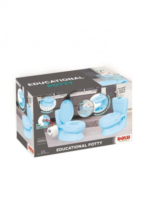 Dolu Mavi Eğitici Lazımlık tuvalet - 3