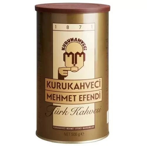 Mehmet Efendi Türk Kahvesi Teneke Kutu (500 gr)