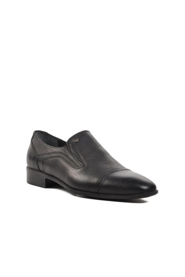 Aspor Siyah Hakiki Deri Erkek Klasik Ayakkabı