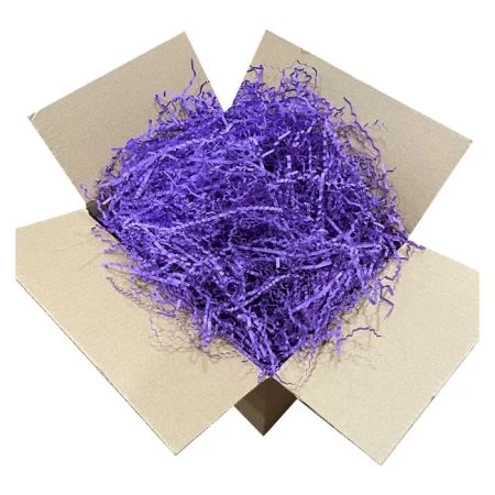 Zikzak Kırpık Kağıt Dolgu Malzemesi - Mor - 1 Kg. ürün görseli 1