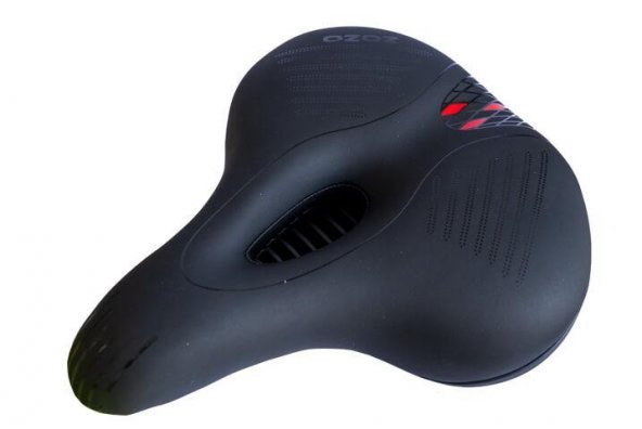 ZOZO VL-192E-1 Kelepçeli Bisiklet Selesi 250mm*205mm Bisiklet Koltuğu Siyah - 3