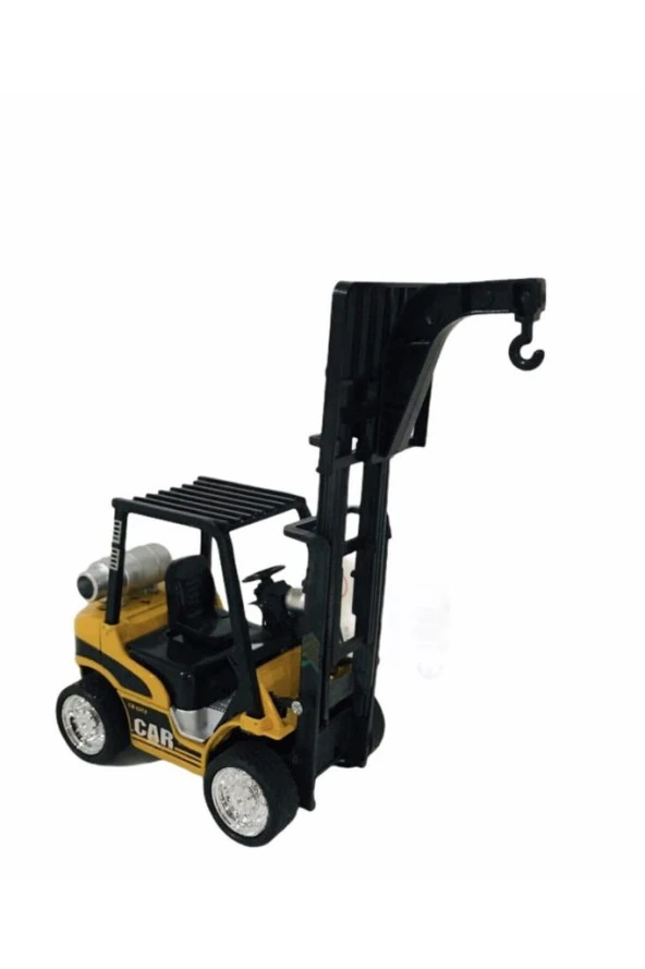 Çek Bırak Sesli Işıklı Metal Forklift Oyuncak