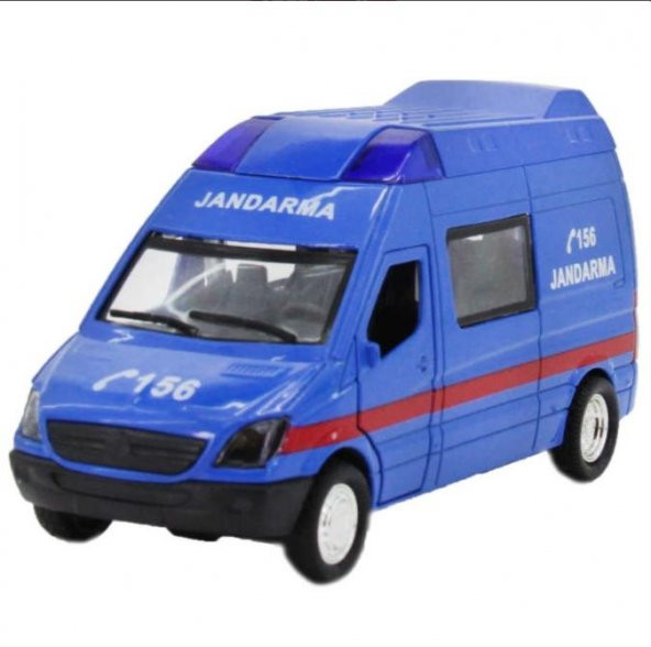 BİRLİK IŞIKLI SESLİ METAL CEKBIRAK 1/36 ÖLÇEK JANDARMA OYUNCAK - 3