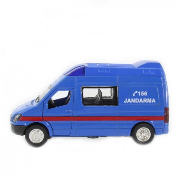 BİRLİK IŞIKLI SESLİ METAL CEKBIRAK 1/36 ÖLÇEK JANDARMA OYUNCAK - 4