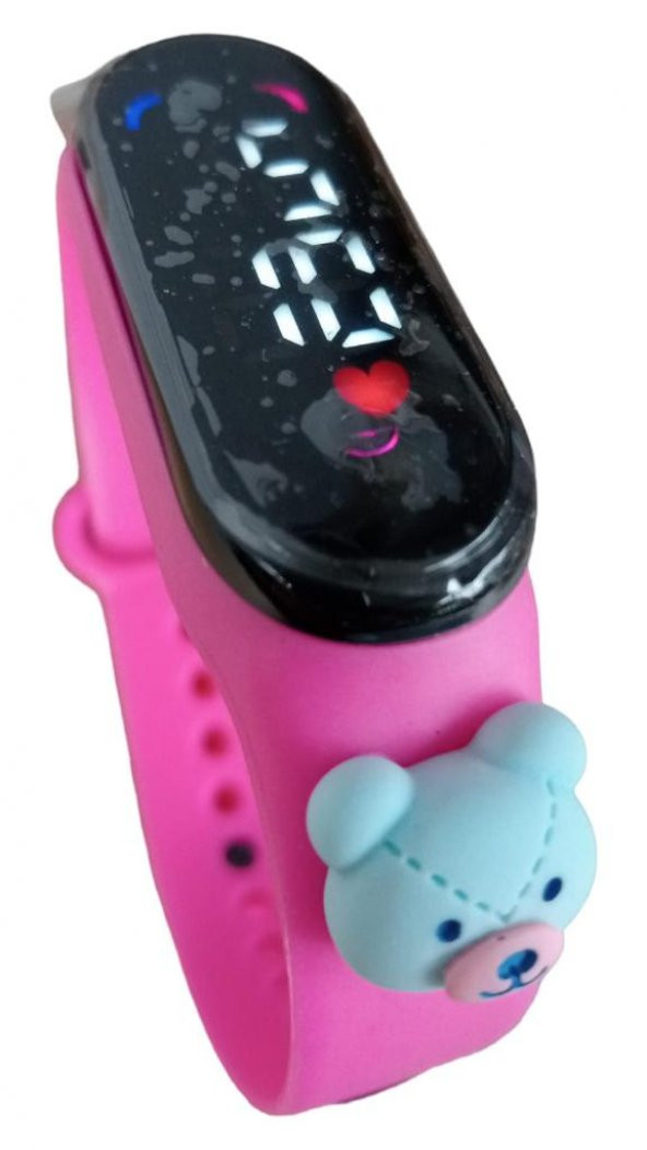 DZC KUZENLER AVM hınzır Figürlü Led Dokunmatik Ekranlı Dijital Çocuk Ve Genç Kol Saati (AKILLI DEĞİLLER) - 2