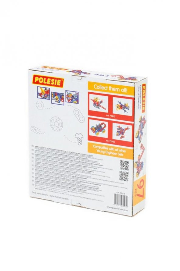 Tasarım Parçası Mucit 97 Element aktivite oyuncak yap boz - 3