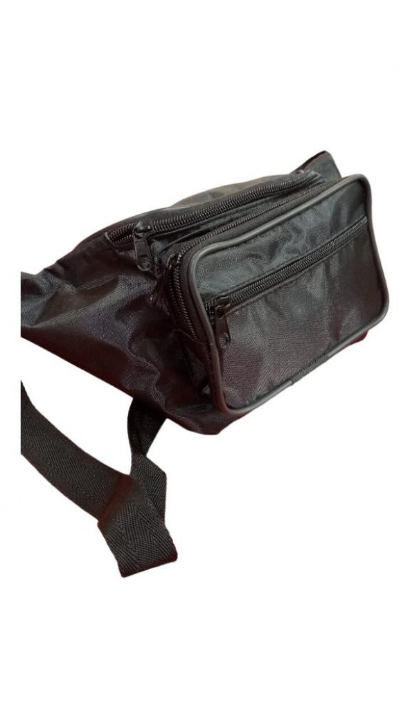 Siyah KALIN KUMAŞ Freebag Bel Çantası UNISEX omuz çapraz - 3