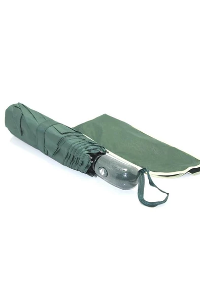 DZC KUZENLER AVM Lacivert Tam Otomatik Dayanıklı Kaliteli Katlanabilir Unisex Şemsiye - 12