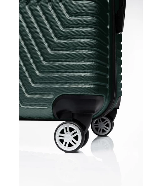 DZC KUZENLER AVM G&d Gedox Polo Suitcase Abs 3'lü Lüx Valiz Seyahat Seti - 5