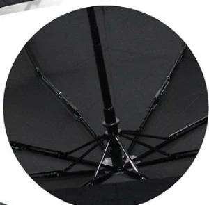 DZC KUZENLER AVM Lacivert Tam Otomatik Dayanıklı Kaliteli Katlanabilir Unisex Şemsiye - 9