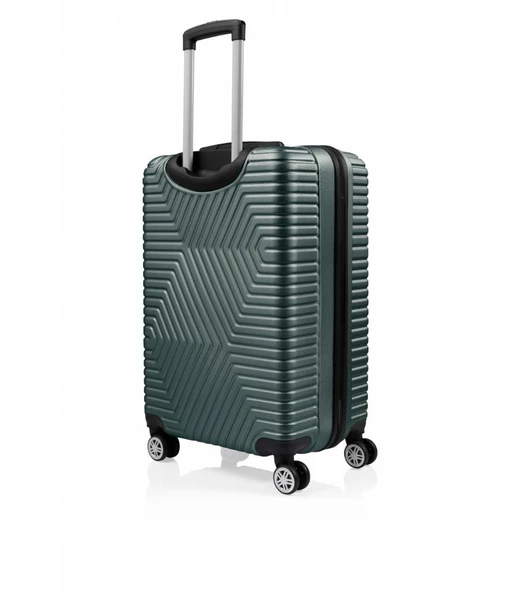DZC KUZENLER AVM G&d Gedox Polo Suitcase Abs 3'lü Lüx Valiz Seyahat Seti - 4