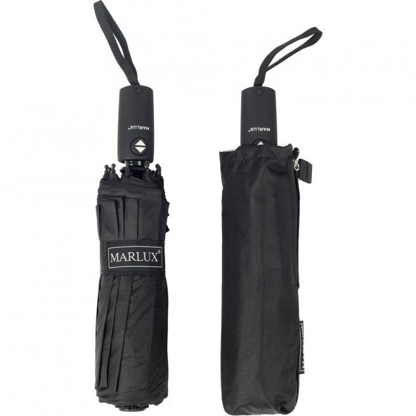 DZC KUZENLER AVM SİYAH FULL OTOMATİK KATLANIR ÇANTA BOY UNISEX RÜZGARA DAYANIKLI ŞEMSİYE - 4
