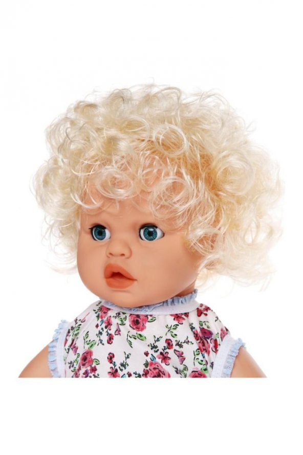 ŞİMŞEK Türkçe Konuşan Defne Bebek Et Bebek DEV BÜYÜK BOY 60 cm - 5