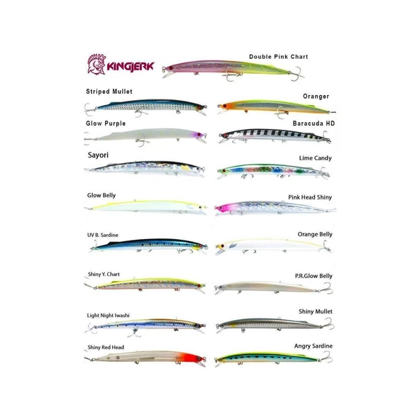 FUJIN Kingjerk Sinking 19cm 34gr Maket Balık