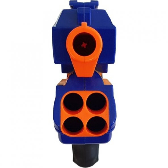 Oyuncak Sünger Atan Yumuşak Mermili NERF Tabanca Oyuncak - 4