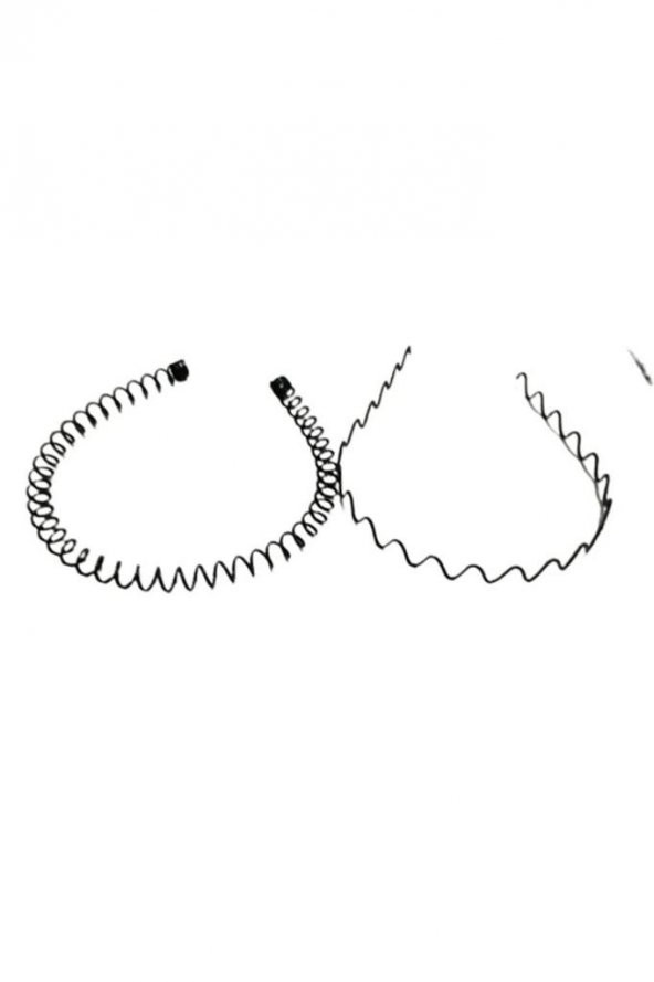 2 ADET Zikzak kıvrımlı dönerli Metal TEL Taç TOKA Kadın Erkek Sporcu Tacı yaylı