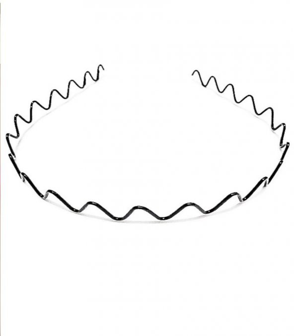 2 ADET Zikzak kıvrımlı dönerli Metal TEL Taç TOKA Kadın Erkek Sporcu Tacı yaylı - 2