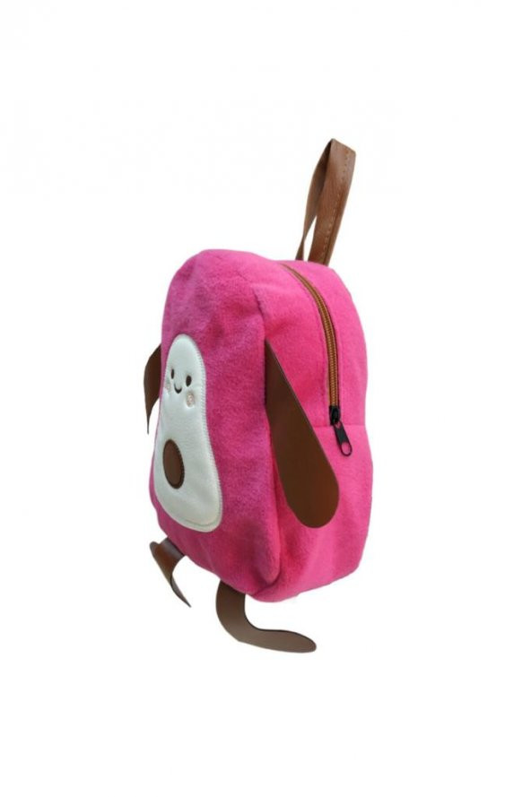DZC KUZENLER AVM Avokado Çocuk Sırt Çantası Peluş Küçük Pembe - 2