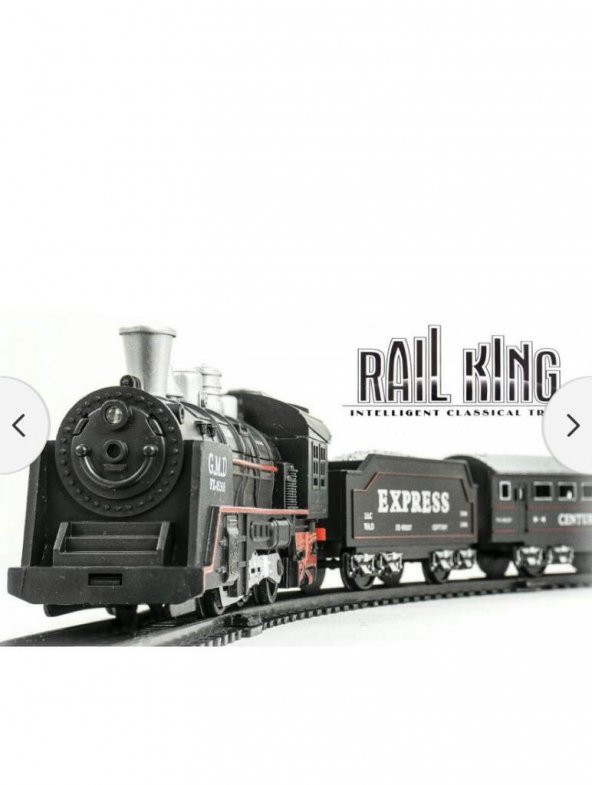 PİLLİ IŞIKLI  RAYLI TREN SETİ EKSPRES 13 PARÇA - 2