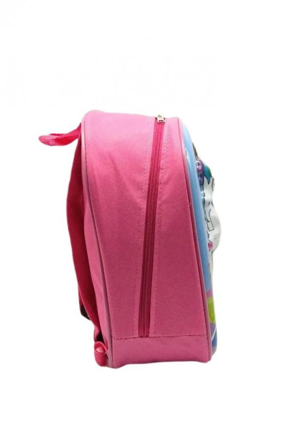 kreş & Anaokulu Çocuk Sırt Çantası pony at unıcorn Karakter 3-6 Yaş 5d Kabartmalı Okul Çantası 30CM - 3
