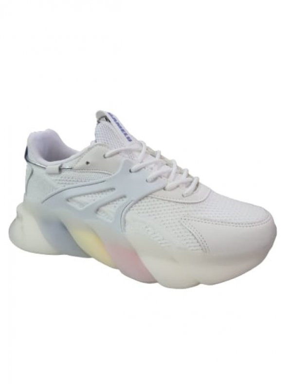 Gamelu 23Yz Care Kadın Sneakers Keten Günlük Spor Ayakkabı - Beyaz - ST00206-Beyaz-40