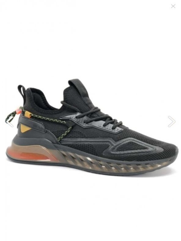 Gamelu 23Ym Grim Erkek Sneakers Keten Günlük Spor Ayakkabı - Siyah - ST00153-Siyah-42