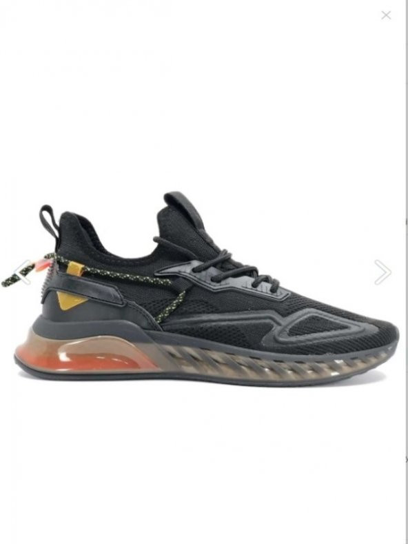 Gamelu 23Ym Grim Erkek Sneakers Keten Günlük Spor Ayakkabı - Siyah - ST00153-Siyah-42 - 2