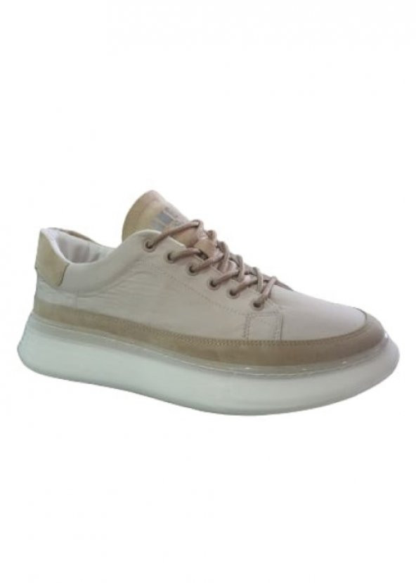 Gamelu 23Ym Monster Erkek Sneakers Keten Spor Ayakkabı  - Bej - ST00603-Bej-45