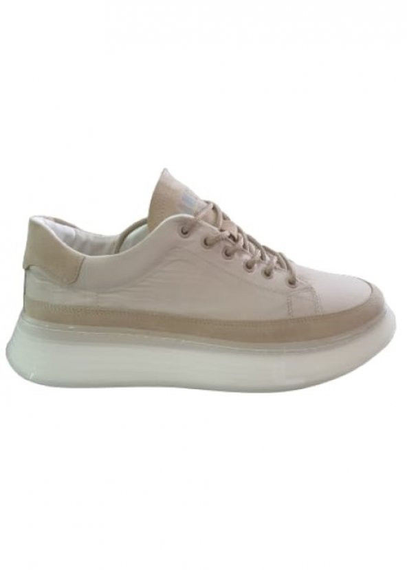 Gamelu 23Ym Monster Erkek Sneakers Keten Spor Ayakkabı  - Bej - ST00603-Bej-45 - 2