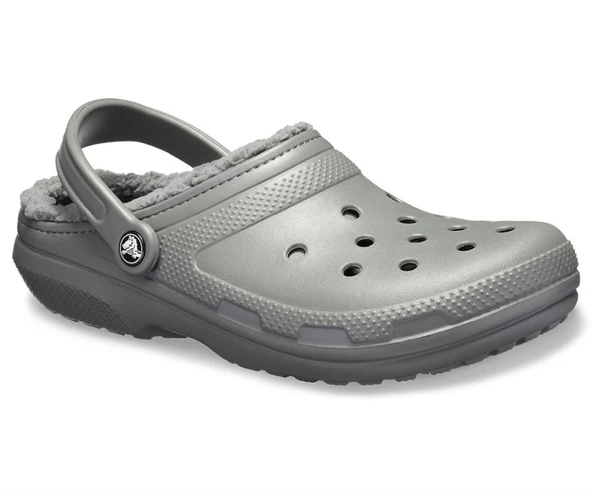 Crocs Classic Lined Clog Gri Unisex Sandalet 203591-0EX - 4