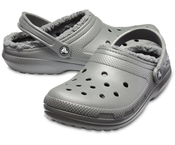 Crocs Classic Lined Clog Gri Unisex Sandalet 203591-0EX - 2