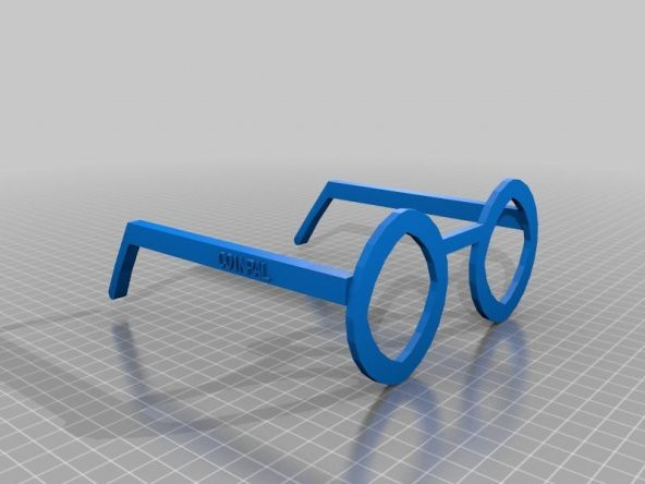 Coinpal Crypto-Currency Değişim 3-D Spectacles Plastik Aparat