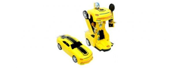 Mecha Ares Pilli Robota Dönüşen sarı taksi Araba 22 CM