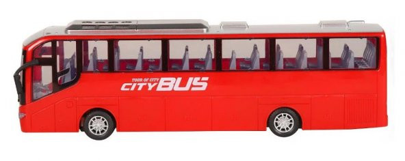 DZC KUZENLER AVM UZAKTAN KUMANDALI ŞARŞLI OTOBÜS 28CM IŞIKLI ŞEHİR OTOBÜSÜ OYUNCAK - 3